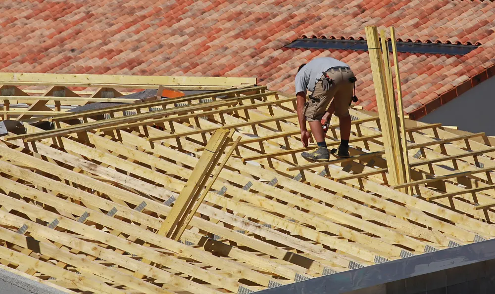 Charpente bois à La Roche-Chalais