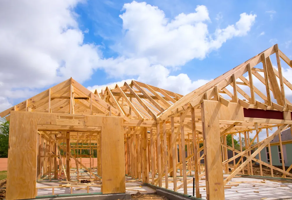 Construction maison bois à La Roche-Chalais